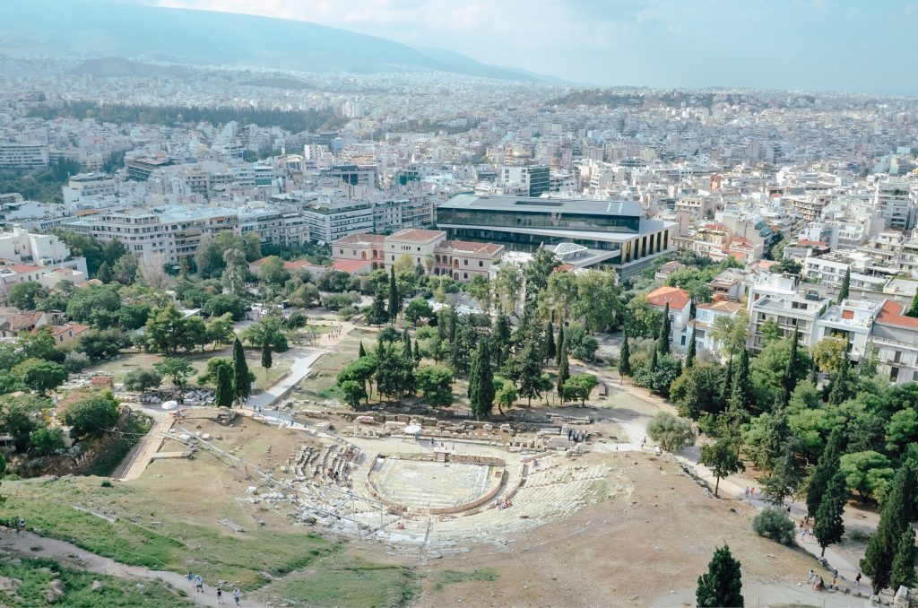 Widok na Ateny