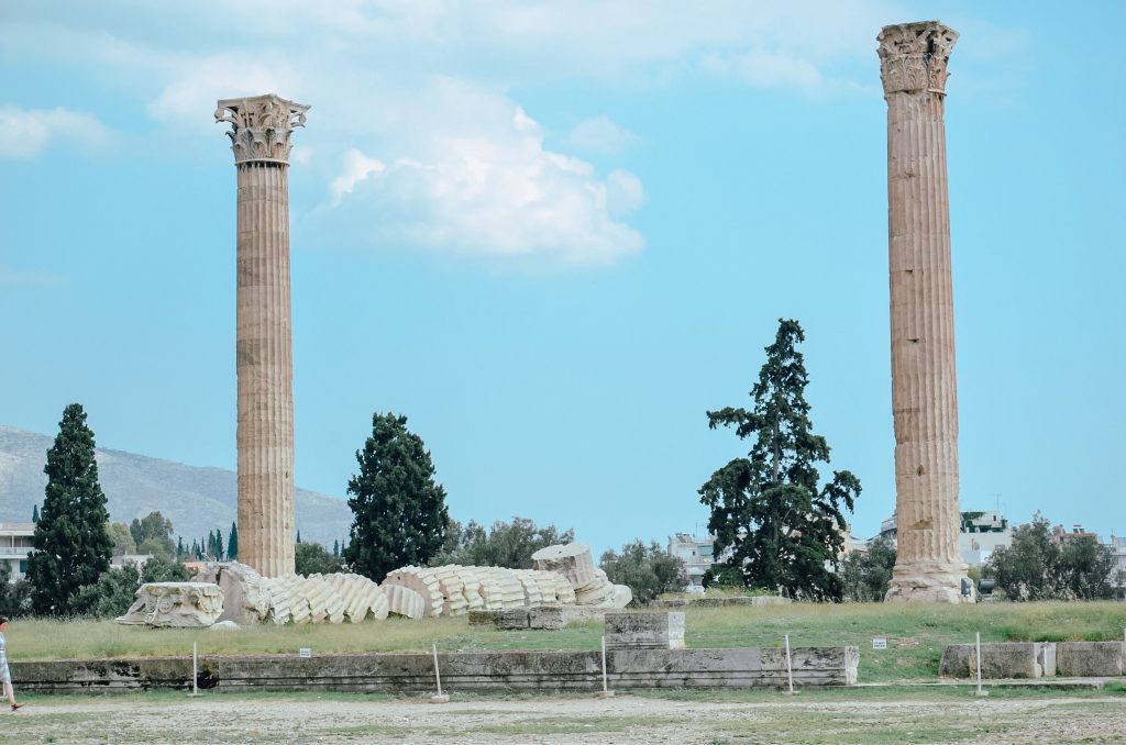 Ruiny Świątyni Zeusa
